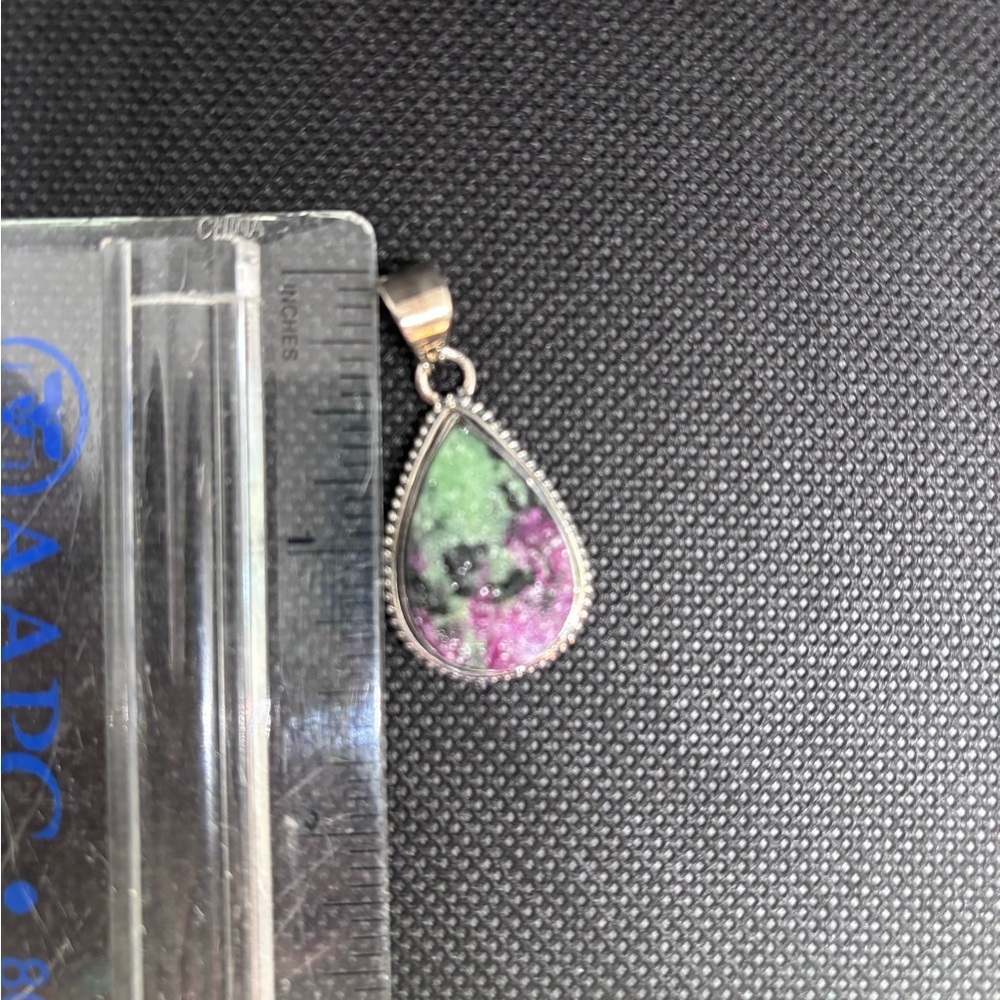 Ruby Zoisite Pendant - image 5